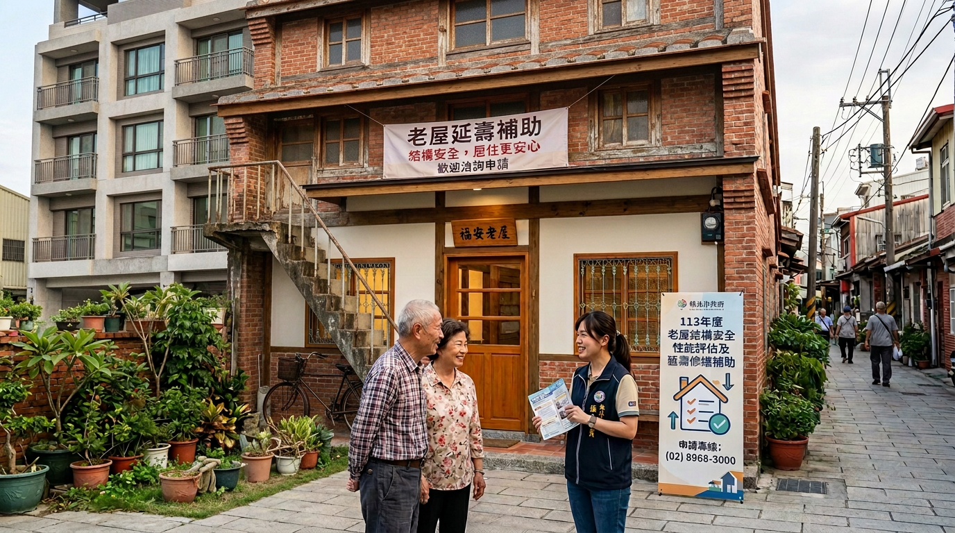 老宅延壽補助諮詢人數突破1.4萬人次 7 老宅延壽補助諮詢人數突破1.4萬人次